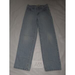 Childrens Place Blue Jeans Size 12 Classic Adjustable Waist Boys-0212A33
